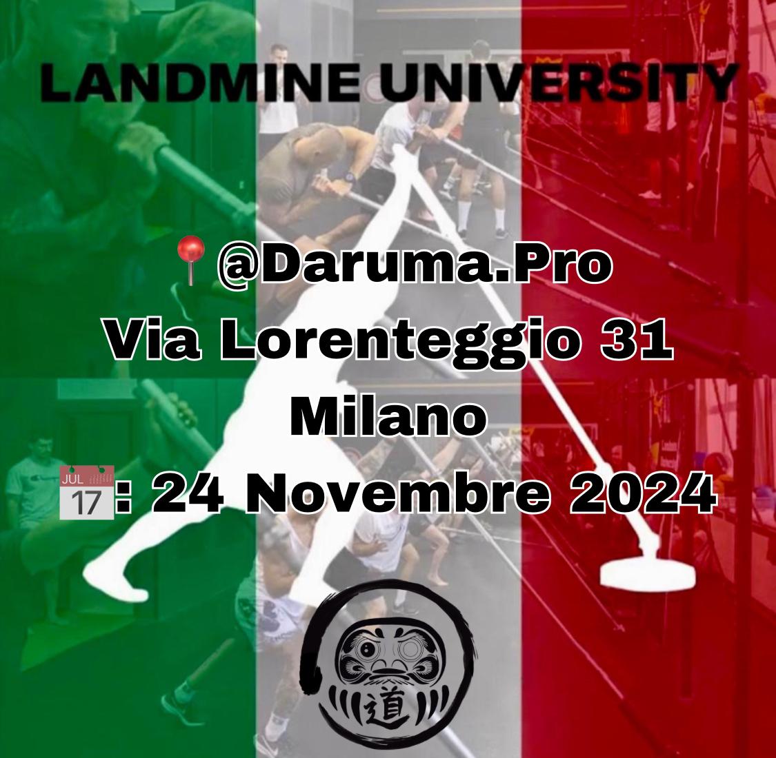 Photo Gallery Landmine Univerity - Unlock the method: Masterclass intensiva @ Daruma.Pro Milano